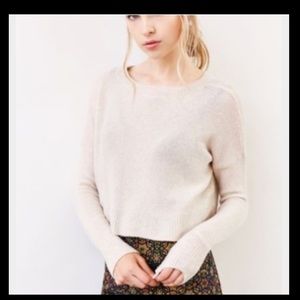 Cooperative Gray Crop Sweater via Urban Outfitters